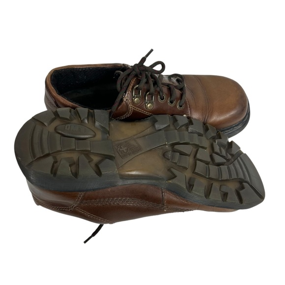 DR. Martens Vintage Lace up Chunky Oxfords Brown Leather 8A 43 Size 8 - Picture 7 of 12